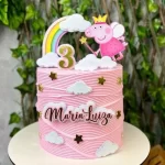 Tema Topo de Bolo Pepa Studio