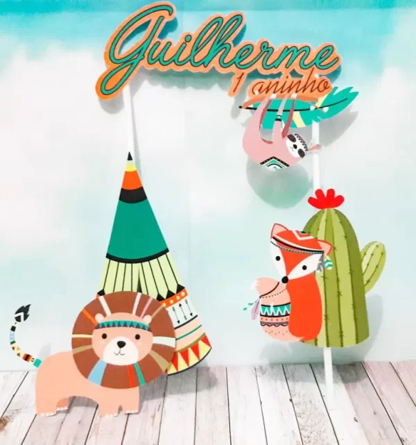 Tema de Aniversario Bosque Encantado - Image 2