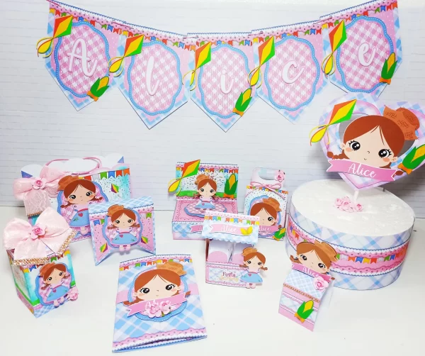 Tema de Festa Junina Studio e Pdf