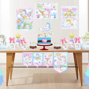 Tema de Festa Unicornio Studio e Pdf