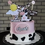 Topo De Bolo Eu Amo Tetê Studio