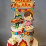 Topo de Bolo Arraia Para Imprimir Studio