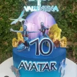 Topo de Bolo Avatar Filme Studio