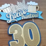 Topo de Bolo Boteco Para Imprimir Studio