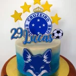 Topo de Bolo Cruzeiro Masculino Studio