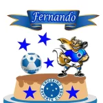 Topo de Bolo Cruzeiro Para Imprimir Studio