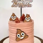 Topo de Bolo Emoji Cocozinho Studio