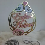 Topo de Bolo Enfim Noivos Para Imprimir Studio