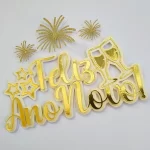 Topo de Bolo Feliz Ano Novo Studio