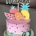 Topo de Bolo Frutas Para Imprimir Studio