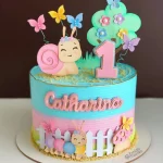 Topo de Bolo Jardim Para Imprimir Studio