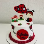 Topo de Bolo Joaninha Para Imprimir Studio