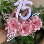 Topo de Bolo Quinze Anos Para Imprimir