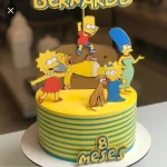 Topo de Bolo Simpsons Para Imprimir Studio