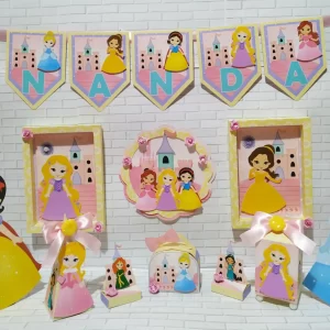 Arquivo de Corte Princesas Studio, Png e Pdf