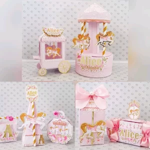 Arquivo de Corte Carrossel Studio, Png e Pdf