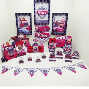 Decoracao de Aniversario Hot Wheels