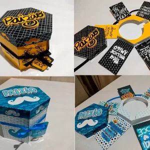 Caixa Explosão Dia dos Pais Studio