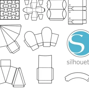 60 Moldes Limpos Silhouette Studio