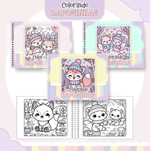 A Raposa e as Uvas Para Colorir Pintar Pdf