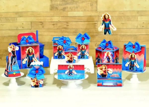 Aniversário Capitã Marvel Studio e Pdf