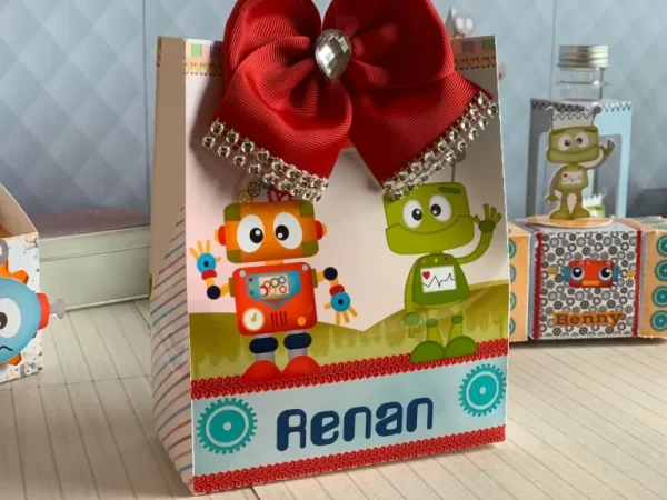 Aniversário Tema Robo Studio e Pdf