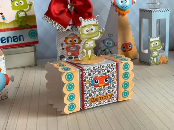 Aniversário Tema Robo Studio e Pdf - Imagem 4