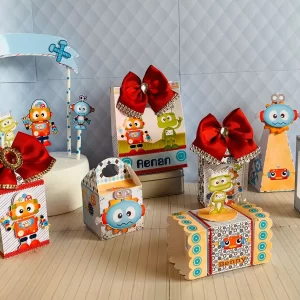 Aniversário Tema Robo Studio e Pdf