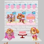 Aniversário da Skye Patrulha Canina Studio