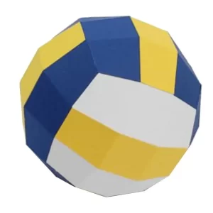 Arquivo Bola Vôlei 3d Studio, Svg e Dxf