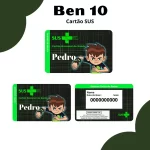 Arquivo Cartão Sus Ben 10 Png