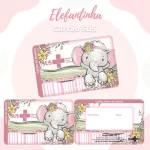 Arquivo Cartão Sus Elefantinha Png e Pdf