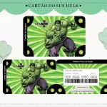 Arquivo Cartão Sus Hulk Pdf e Png