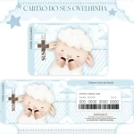 Arquivo Cartão Sus Ovelhinha Png e Pdf