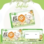 Arquivo Cartão Sus Verde Safari Png e Pdf