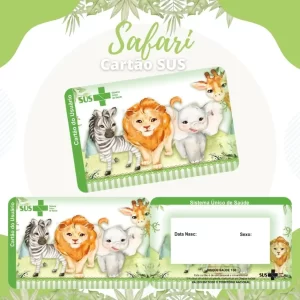 Arquivo Cartão Sus Verde Safari Png e Pdf