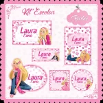 Arquivo Etiqueta Barbie Para Imprimir
