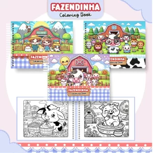Arquivo Livro de Colorir Fazendinha Pintar