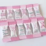 Bala Personalizada Outubro Rosa Png e Pdf