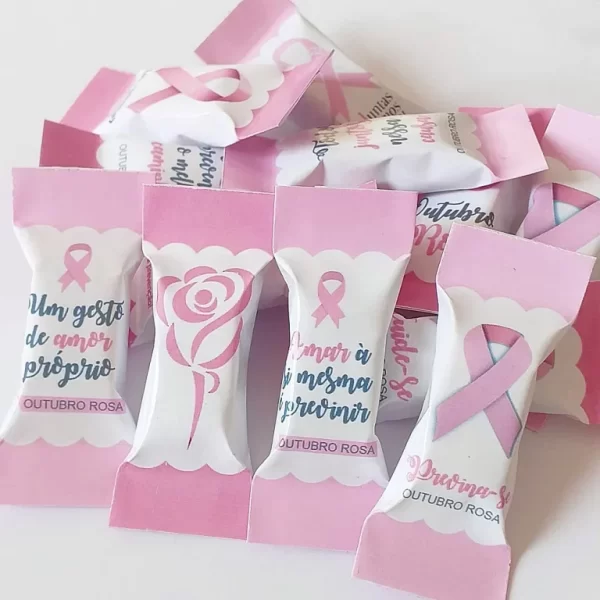 Bala Personalizada Outubro Rosa Png e Pdf - Imagem 3