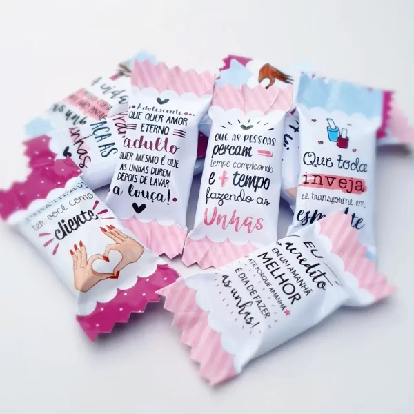 Balinha Personalizada Manicure Png e Pdf - Imagem 2