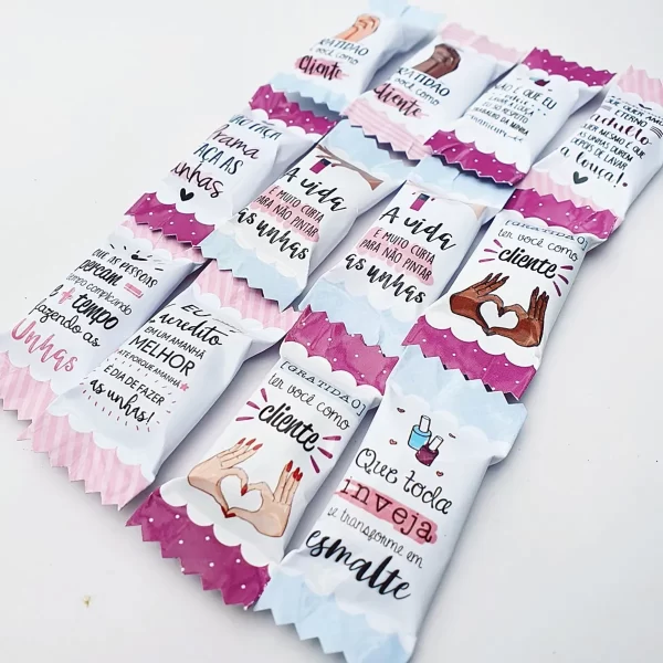 Balinha Personalizada Manicure Png e Pdf