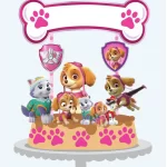 Bolo Skye e Everest Patrulha Canina Studio