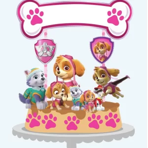 Bolo Skye e Everest Patrulha Canina Studio