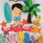 Bolo Tema Praia Masculino Studio