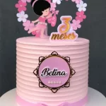 Bolo com Topper de Bailarina Studio