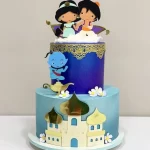 Bolo da Jasmine do Aladdin Studio