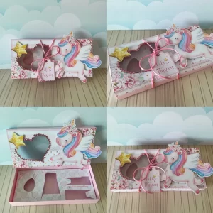 Caixa Unicórnio Studio, Png e Pdf