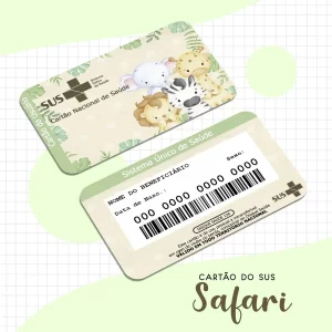 Cartao do Sus Personalizado Safari Pdf