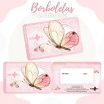 Cartão do sus Digital Borboleta Png e Pdf